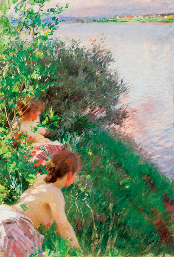  安德斯·莱奥纳德·佐恩 Anders Leonard Zorn —— 佐恩(油画) (16)